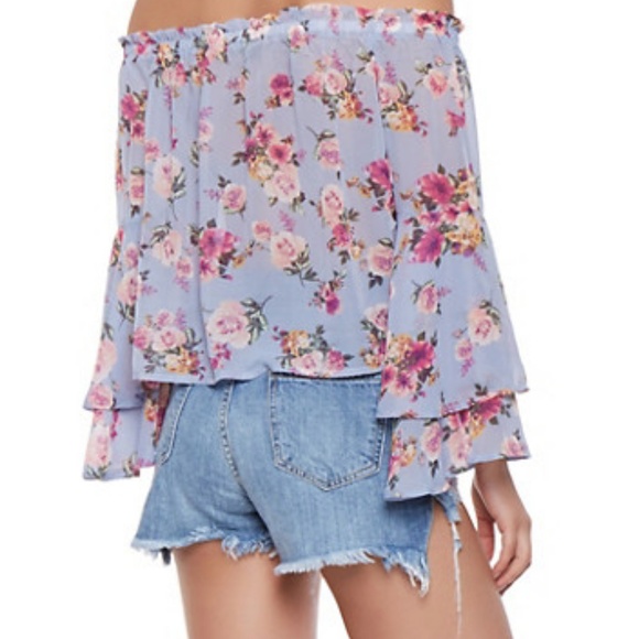 boho floral top - Picture 4 of 4